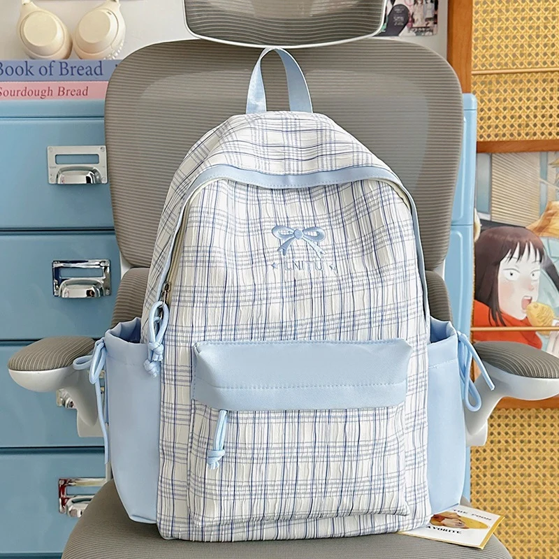 Gepunktetes Muster Freizeit Rucksack Karnz