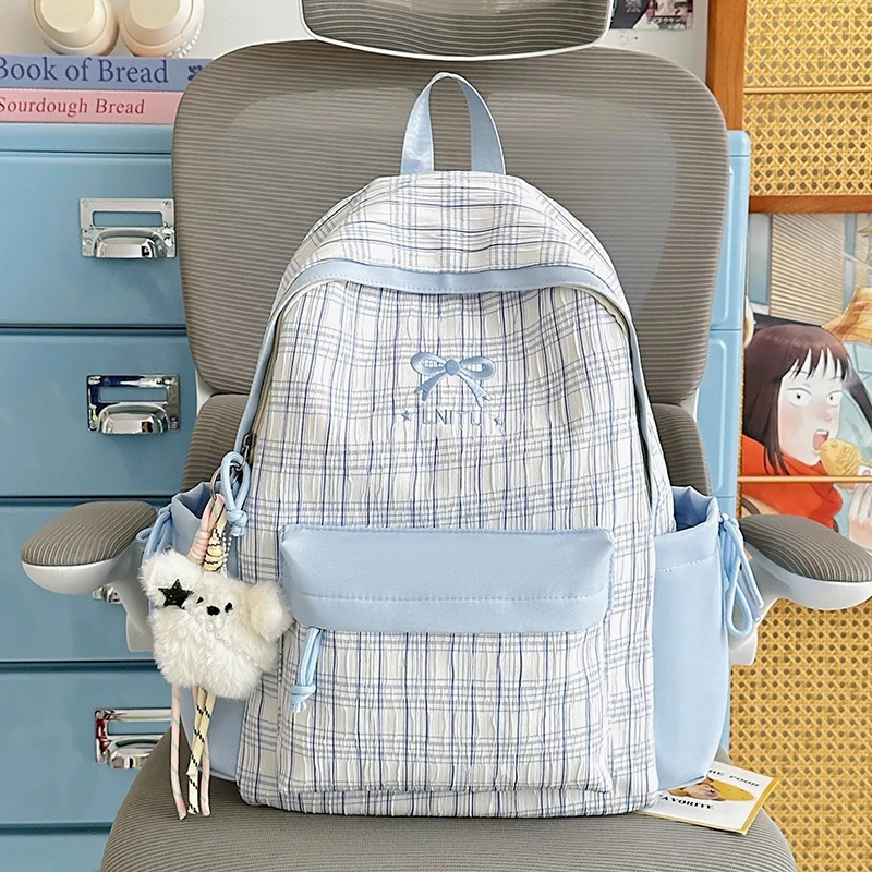 Gepunktetes Muster Freizeit Rucksack Karnz