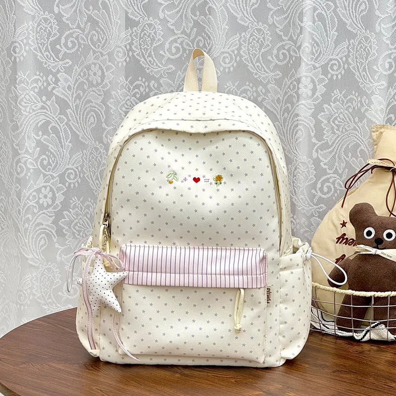 Lässiger Sternenbedruckter Rucksack Karnz