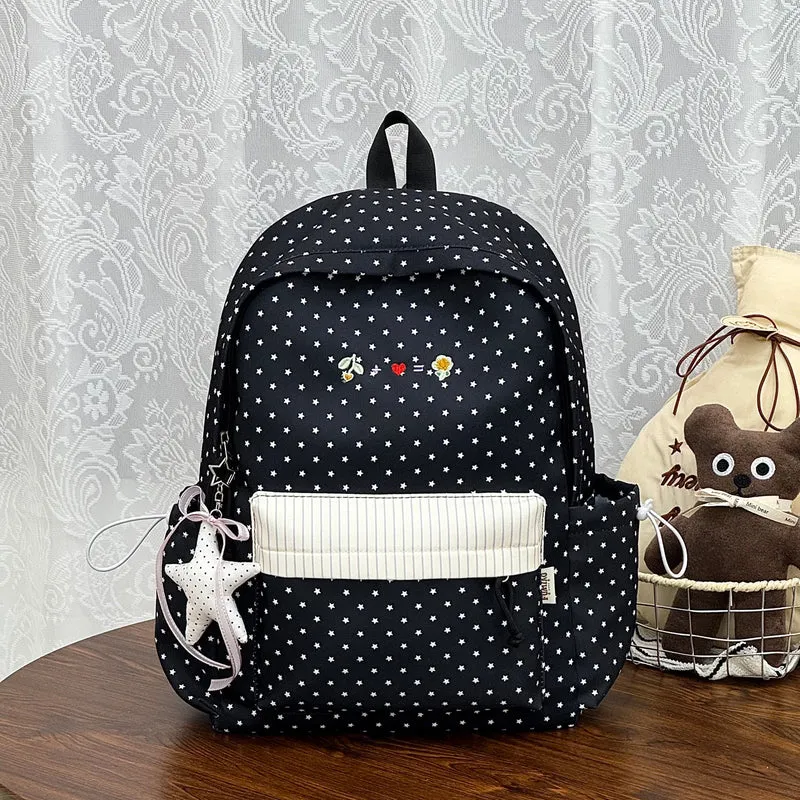 Lässiger Sternenbedruckter Rucksack Karnz