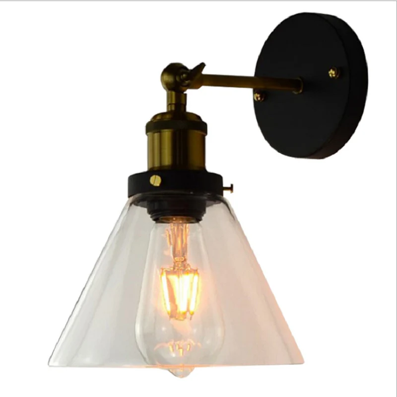 Industrielle Wandlampe