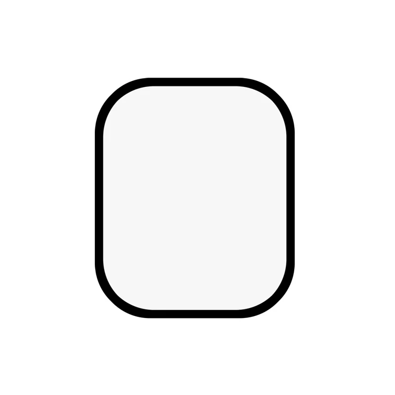 Apple Watch Series 10 46mm Silikon Displayschutz
