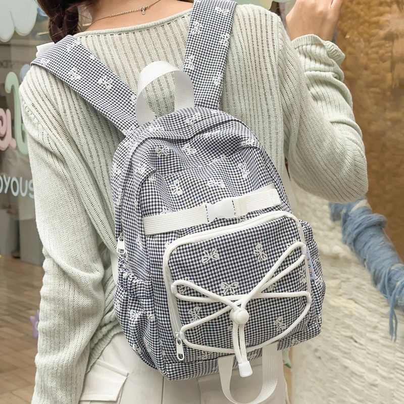 Charmante mit Schleife verzierte lässige Rucksack Karnz