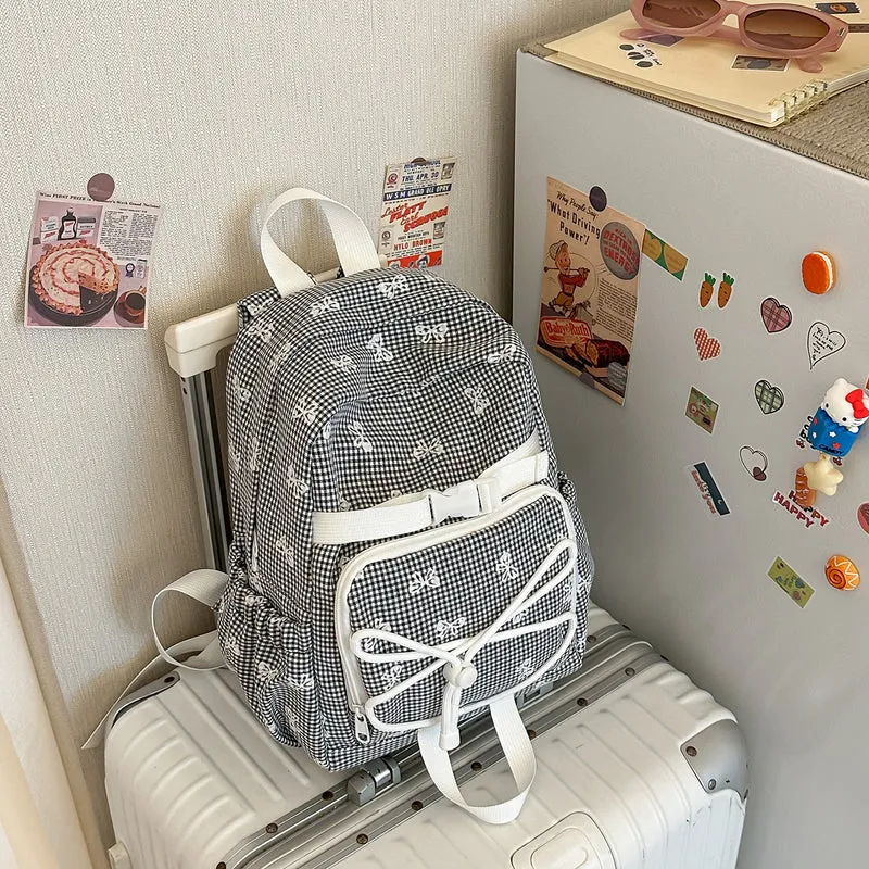 Charmante mit Schleife verzierte lässige Rucksack Karnz
