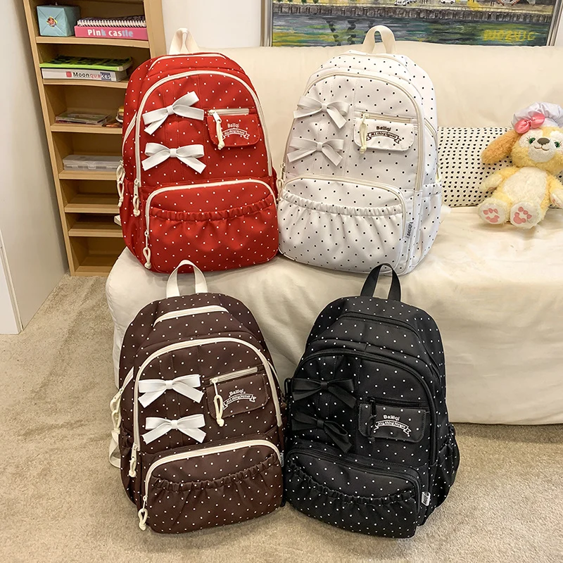 Charmanter mit Schleifen verzierten Rucksack Karnz