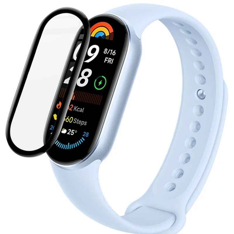 Xiaomi Mi Band 9 Silikon HD Displayschutz