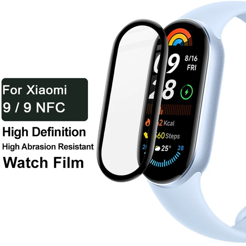 Xiaomi Mi Band 9 Silikon HD Displayschutz
