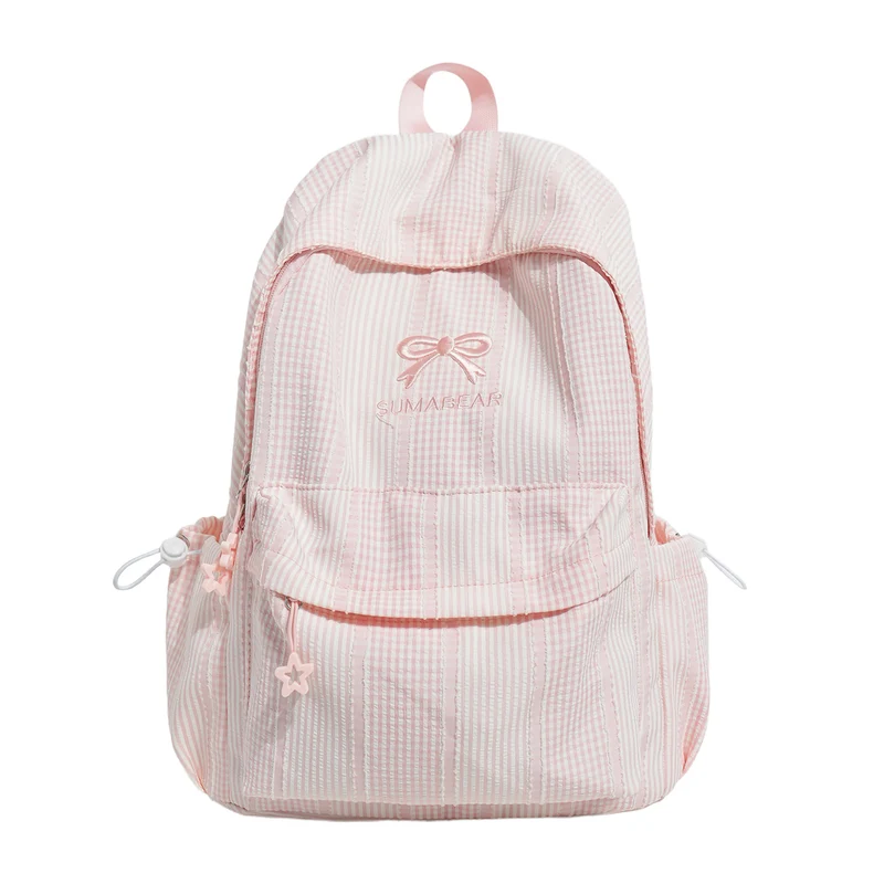 Lässiger gestreifter Rucksack Karnz