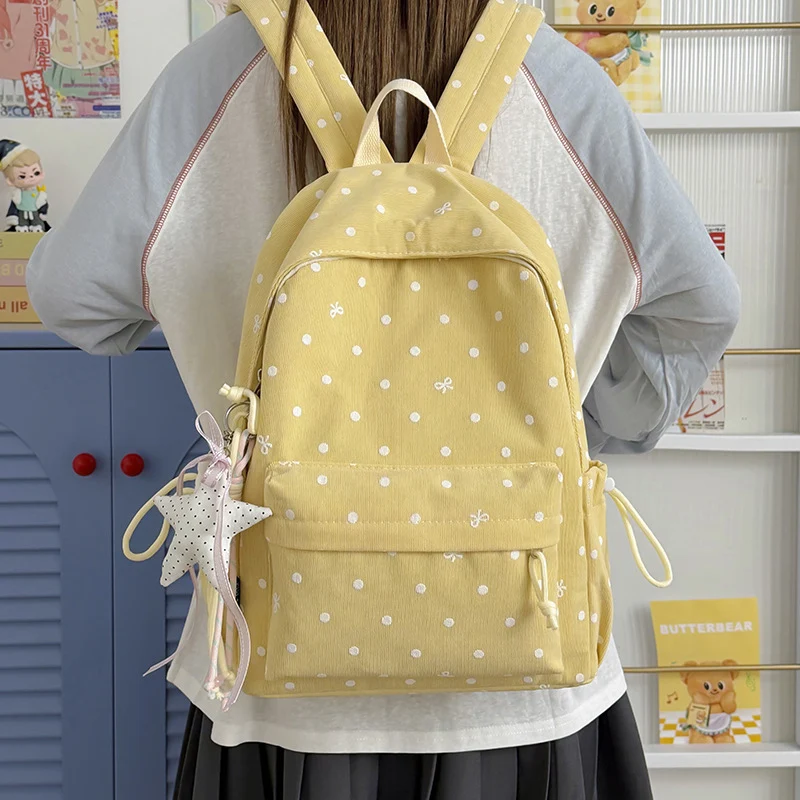 Lässiger gepunkteter Rucksack Karnz
