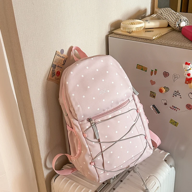 Lässiger gepunkteter Mini-Rucksack Karnz