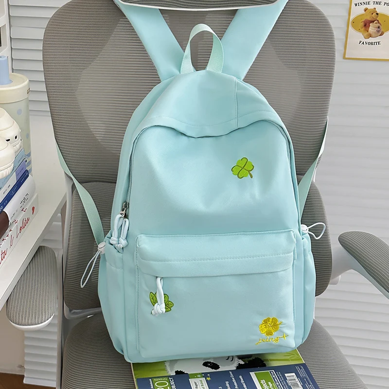 Casual Multi-Pocket Rucksack mit lustigen Akzenten Karnz