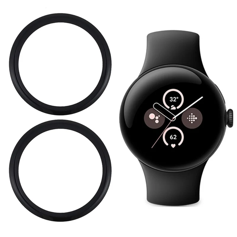 Google Pixel Watch 3 XL 45mm Silikon Displayschutz
