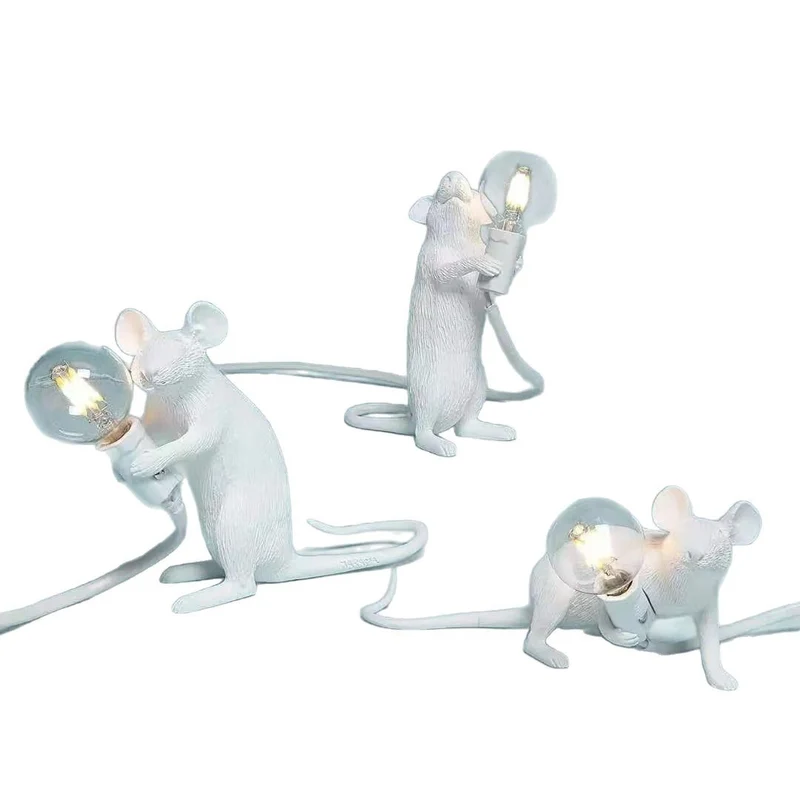 Künstlerische Maus Tischlampe