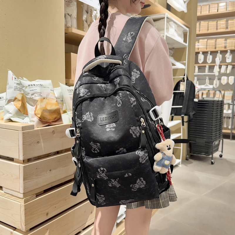 Lässiger Multi-Fach Schulrucksack Karnz