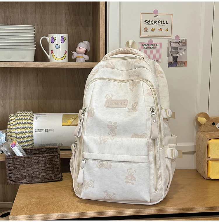 Lässiger Multi-Fach Schulrucksack Karnz
