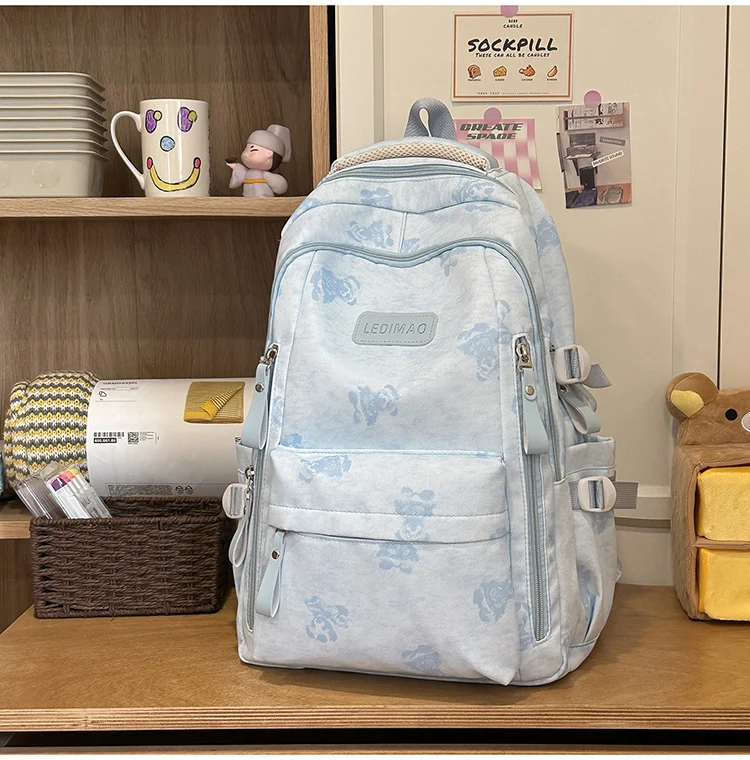 Lässiger Multi-Fach Schulrucksack Karnz