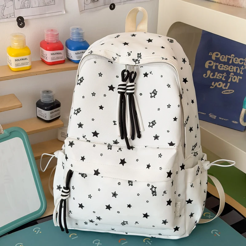 Lässig Leichter Sternen-Print Rucksack Karnz