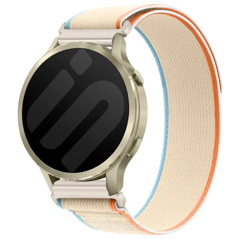 Garmin Venu 2 Plus Trail Nylonarmband (Creme)