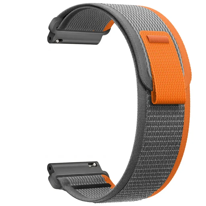 Garmin Approach S40 Trail Nylonarmband (Grau/Orange)