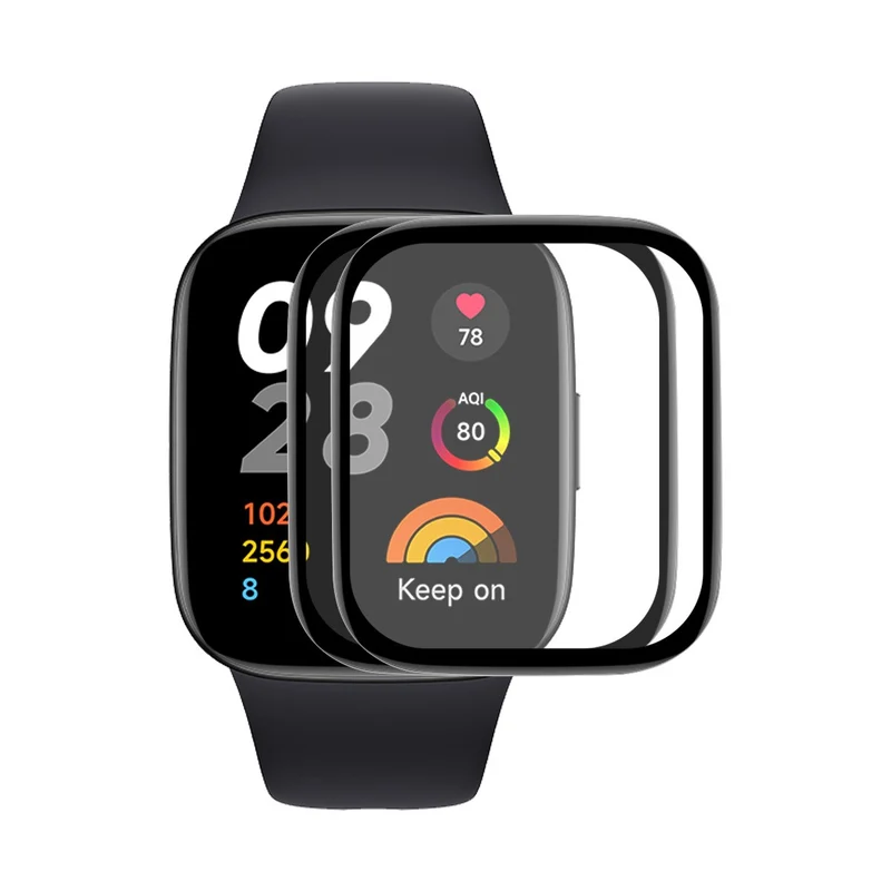 Xiaomi Redmi Watch 5 Active Silikon 3D Gekrümmt Displayschutz