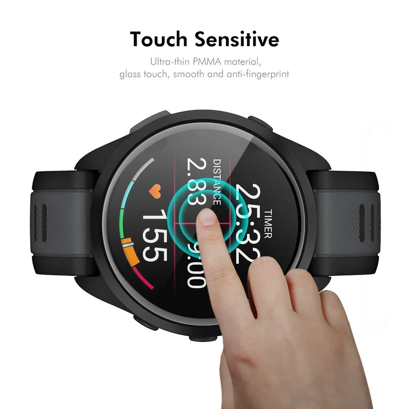 Huawei Watch GT 5 Pro 42mm Silikon 3D Gekrümmt Displayschutz