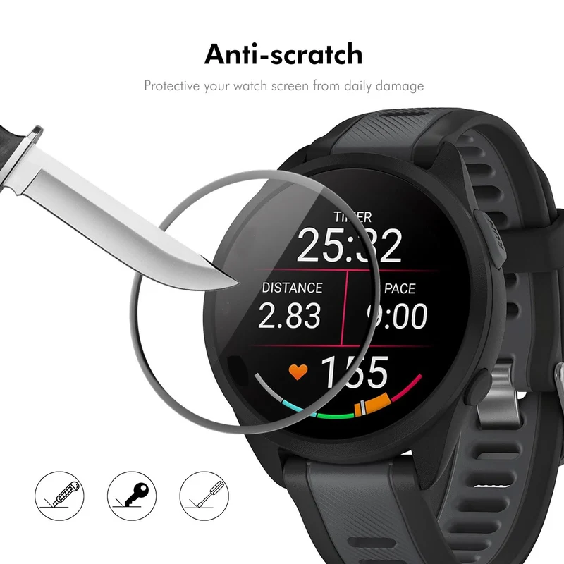 Huawei Watch GT 5 Pro 42mm Silikon 3D Gekrümmt Displayschutz