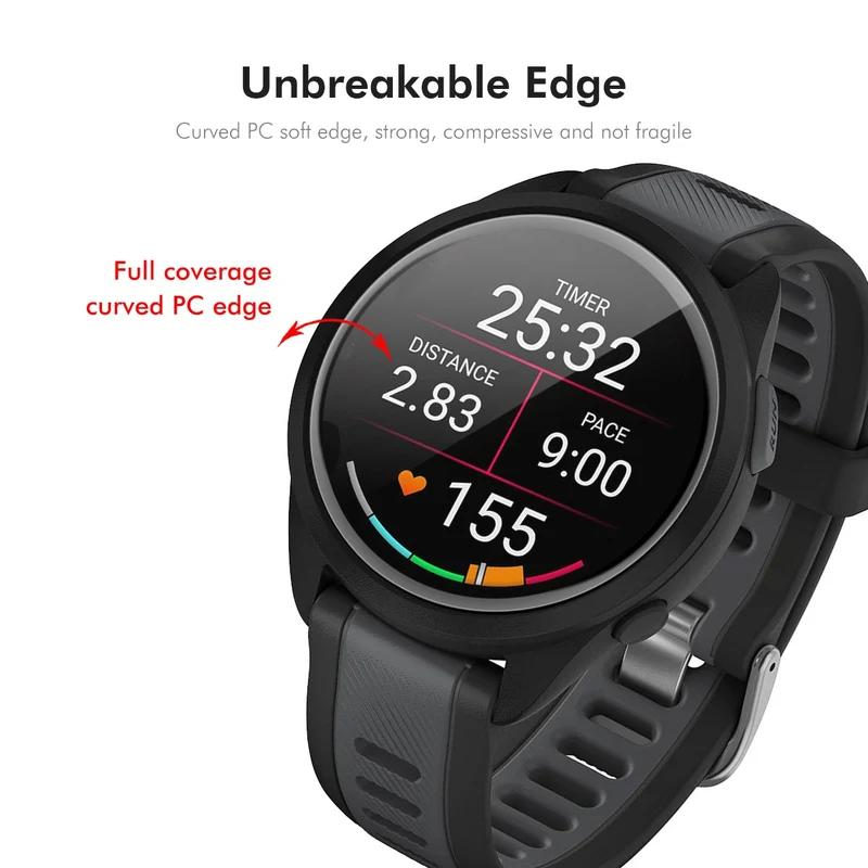 Huawei Watch GT 5 Pro 46mm Silikon 3D Gekrümmt Displayschutz