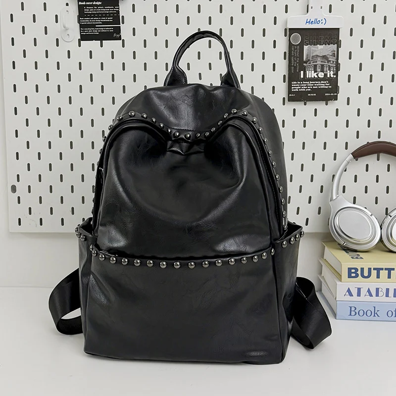 Legere Leder-Rucksack Karnz
