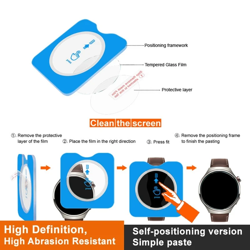 Samsung Galaxy Watch Ultra 47mm Glas Displayschutz