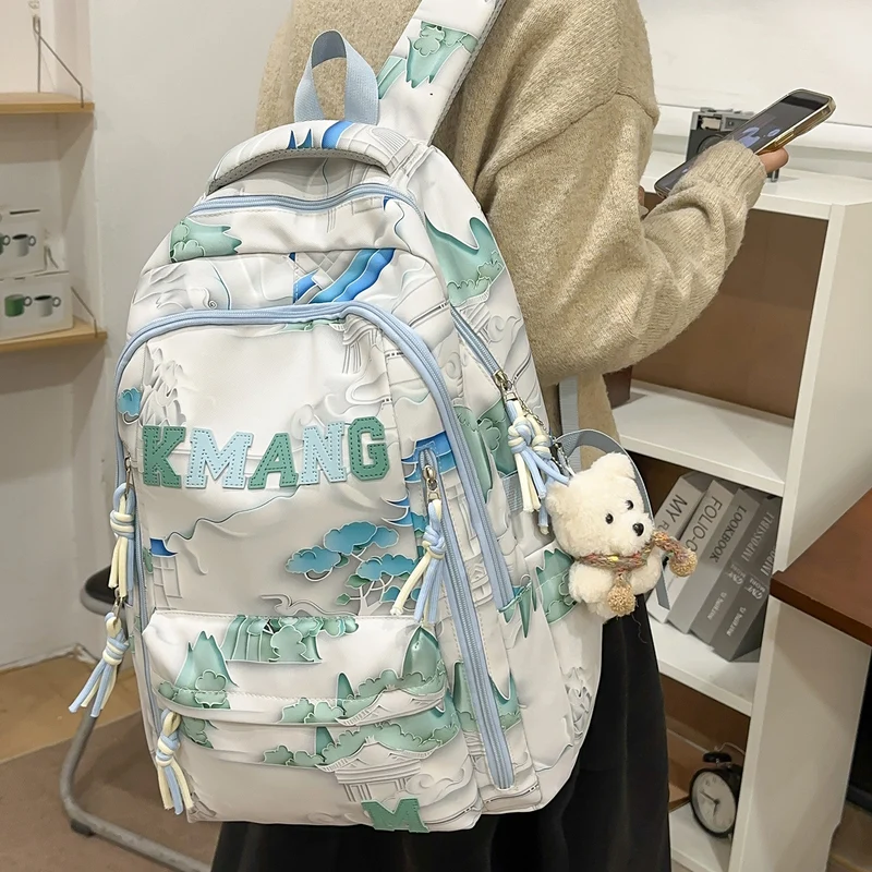 Künstlerischer Grafikdesign-Rucksack Karnz