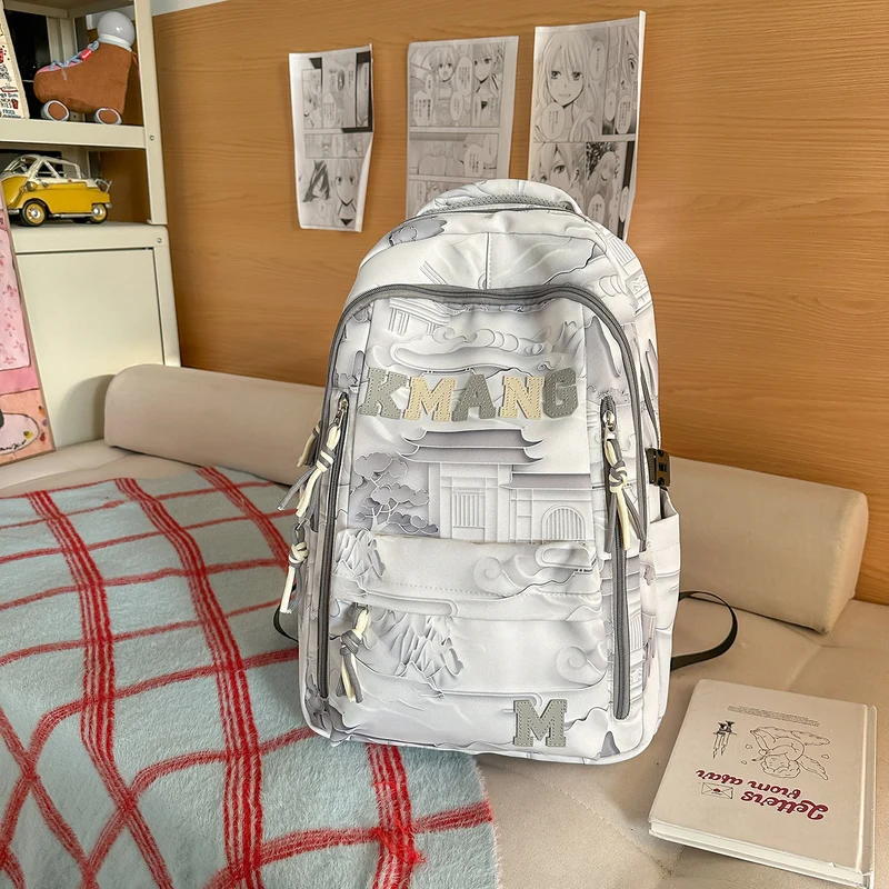 Künstlerischer Grafikdesign-Rucksack Karnz
