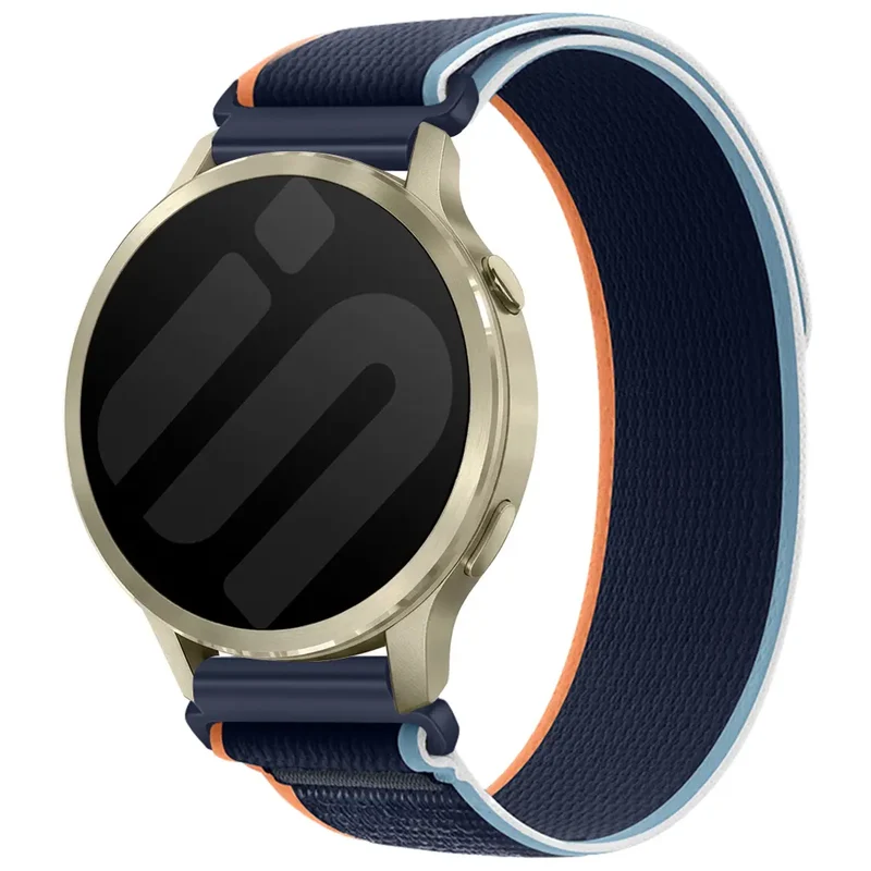 Garmin Bounce 2 Trail Nylonarmband (Blau Mix)