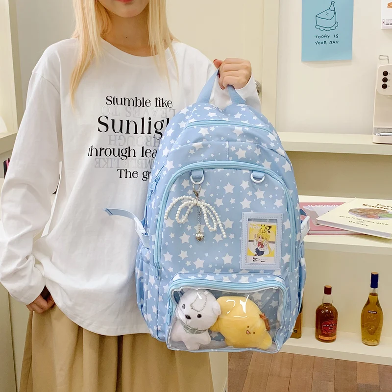 Abenteuerlicher Sternenmuster-Rucksack Karnz