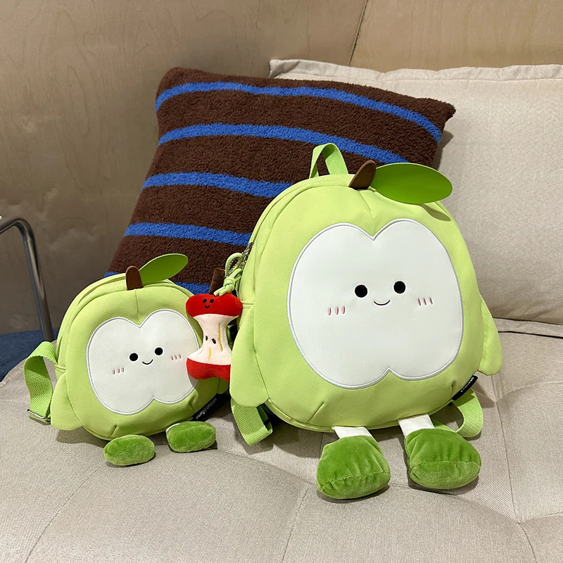 Cartoon Fruit-Themed Plüsch Rucksack Karnz