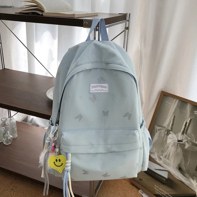 Schmetterlingsdruck Casual Rucksack Karnz
