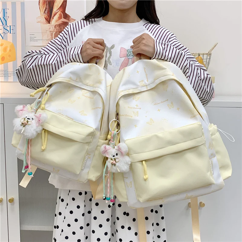 Schmetterlingsdruck Rucksack Karnz