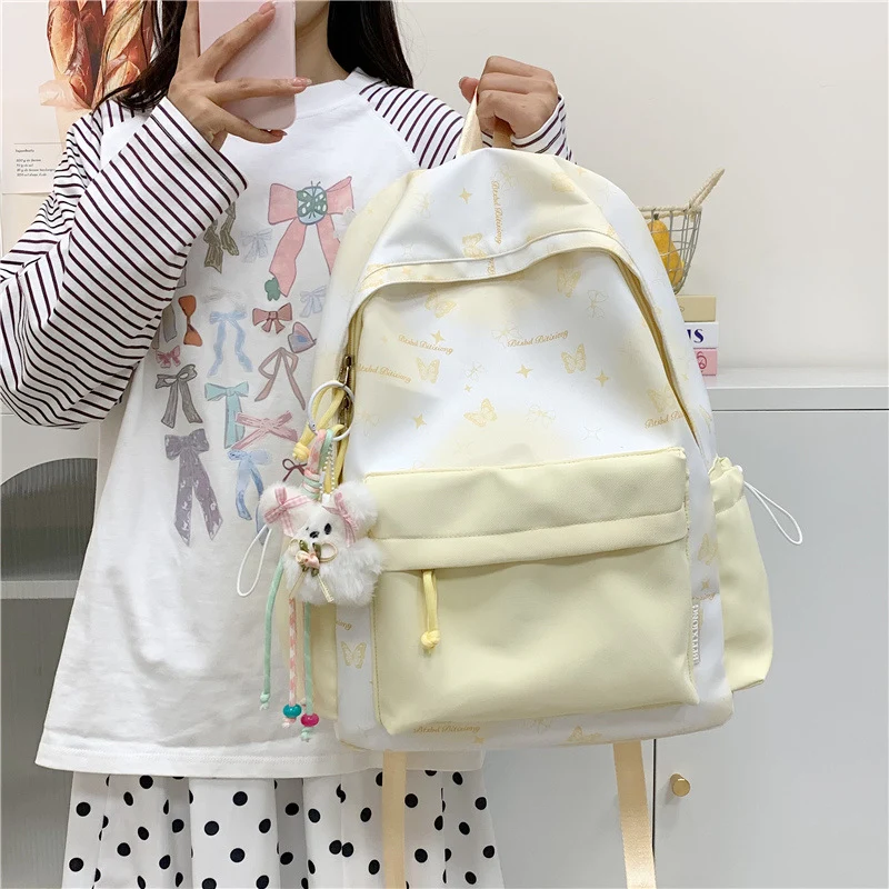 Schmetterlingsdruck Rucksack Karnz