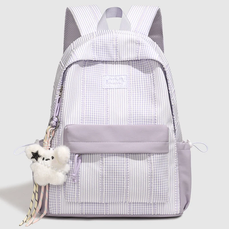 Stylischer gestreifter Design-Rucksack Karnz