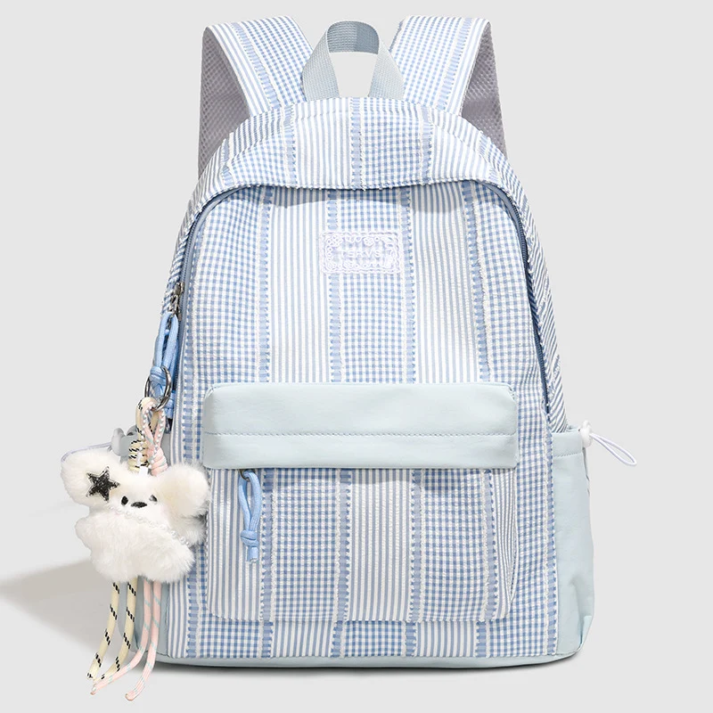 Stylischer gestreifter Design-Rucksack Karnz