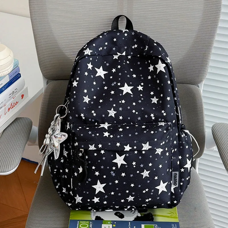 Stylischer Schulrucksack mit Sternenmotiv Karnz