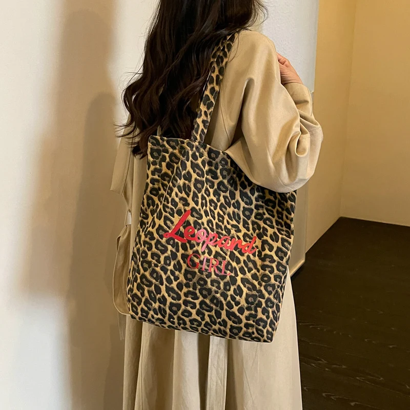Stylische Leopardenmuster Tragetasche Karnz