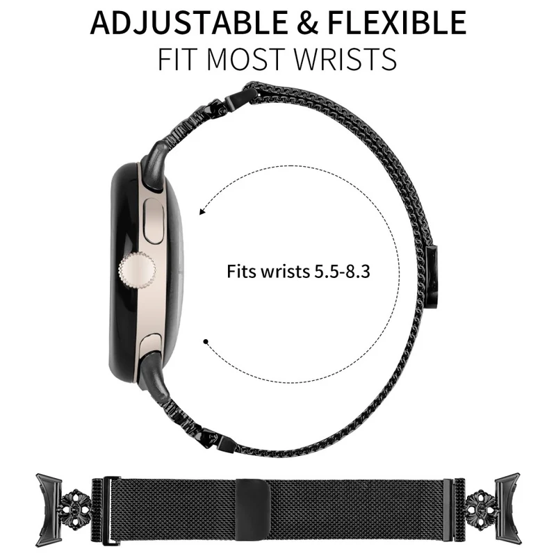 Super Stylisch Google Pixel Watch Metall Armband