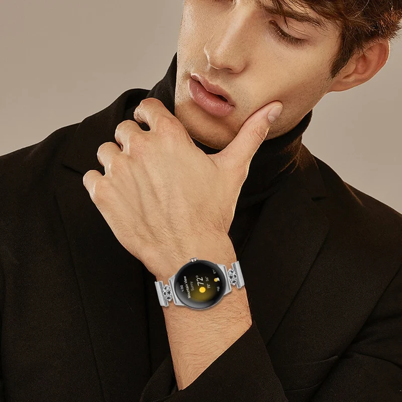 Sehr Stilvoll Google Pixel Watch Metall Armband