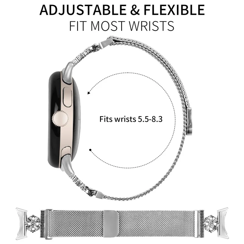 Sehr Stilvoll Google Pixel Watch Metall Armband