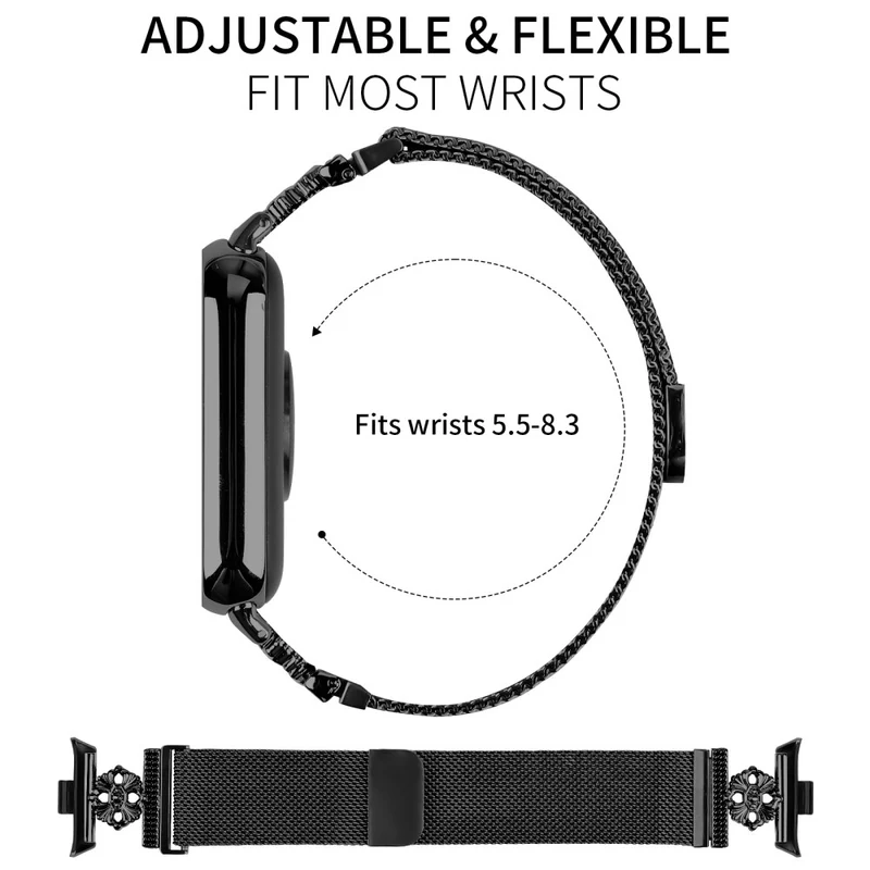 Mega Modisch Xiaomi Smart Band 8 Pro Metall Armband