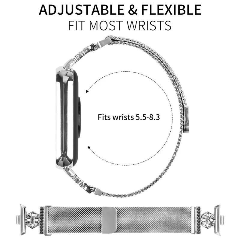 Entzückend Xiaomi Smart Band 8 Pro Metall Armband