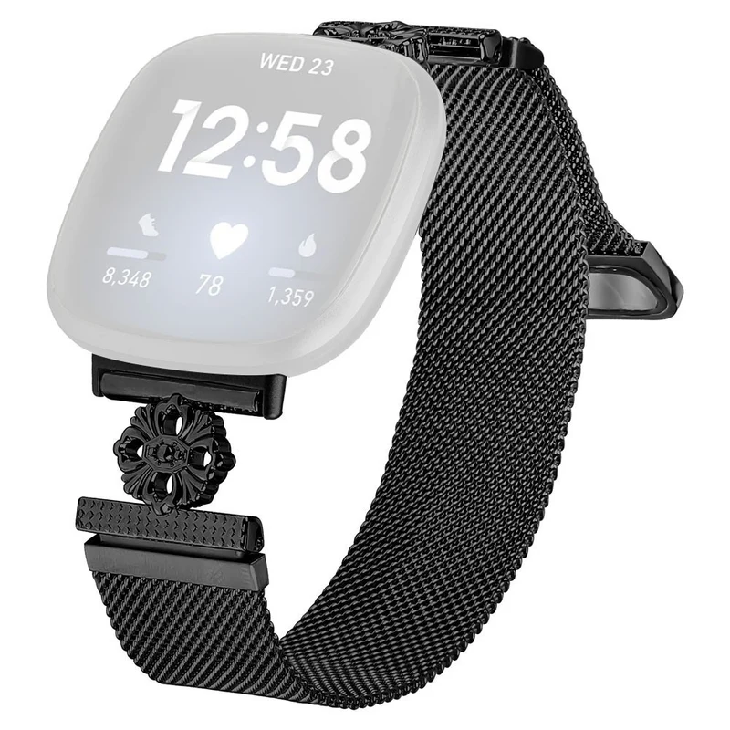 Absolut Sympathisch Fitbit Versa 4 / Fitbit Sense 2 Metall Universell Armband