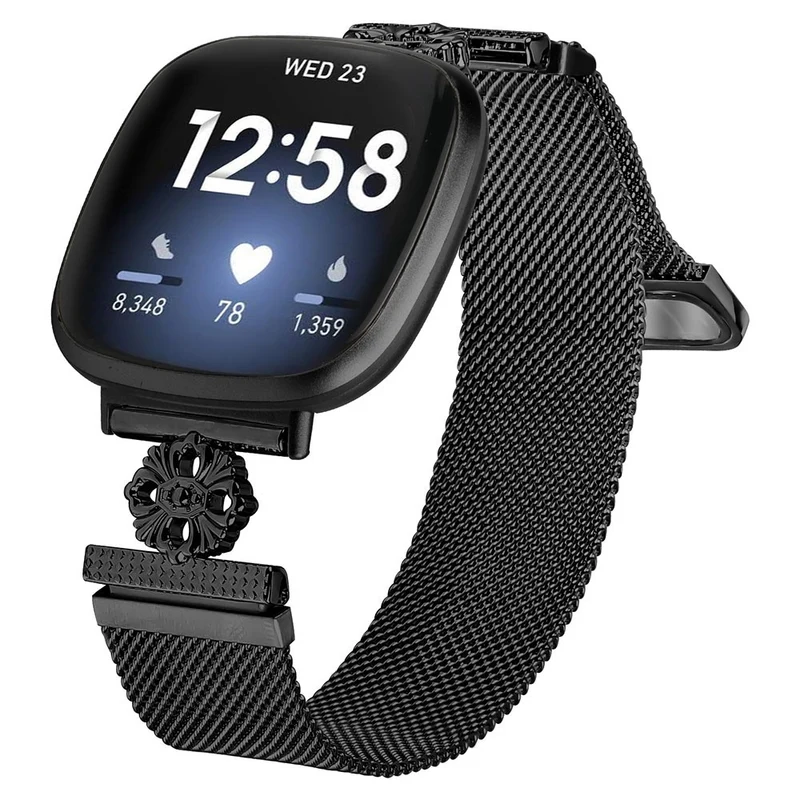 Absolut Gut Fitbit Sense / Fitbit Versa 3 Metall Armband