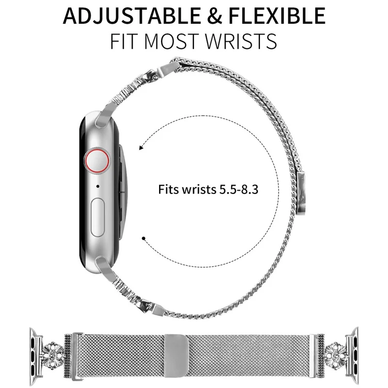 Wunderbar Apple Smartwatch Metall Universell Armband