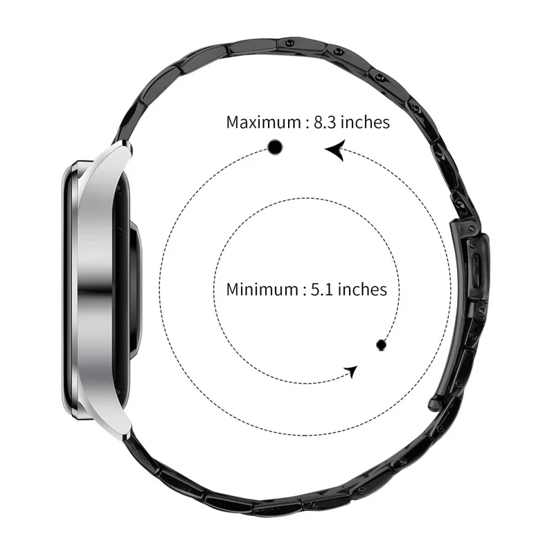 Sehr Haltbar Amazfit GTR 47mm Metall Armband